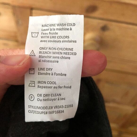 Vince Womens Size 6 Charcoal Gray Skinny Pants Strech Zippered Pockets Viscose - Picture 6 of 6